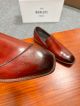 Berluti Man Black and red Calfskin Business Leather Shoes 0428139 (7)_th.jpg